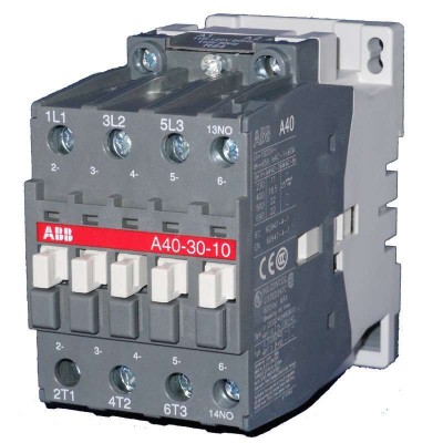 Контактор AX40-30-10-80 40А AC3 с катушкой управления 220-230В AC ABB 1SBL321074R8010