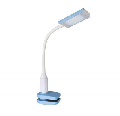 Светильник LED kd-789 с34 настол. зажим-струбцина 7вт 230в 4000к зел./бел. camelion 12483