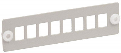 Панель для 8-ми оптических адаптеров (SC или LC-Duplex в 19дюйм кросс) ITK FOBX-P8-SC