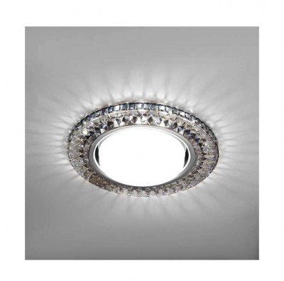 Светильник emilia LED 53 1 71 полимер со светодиод. подсветкой gx53 черн. италмак it8690
