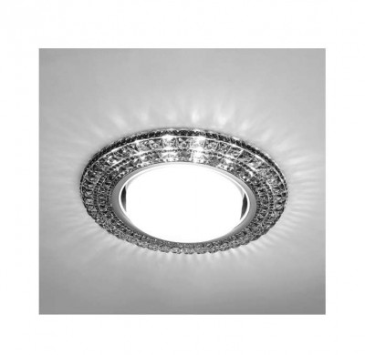Светильник emilia LED 53 3 71 полимер со светодиод. подсветкой gx53 черн. италмак it8697