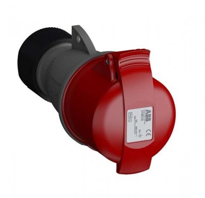 Розетка кабельная 232EC6 Easy&Safe 232EC6 32А 2P+E IP44 6ч ABB 2CMA102031R1000