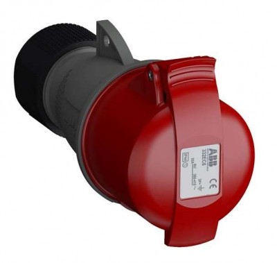 Розетка кабельная 316EC6 Easy&Safe 316EC6 16А 3P+E IP44 6ч ABB 2CMA102012R1000