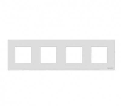 Рамка 4-м 8мод.zenit антрацит abb n2274 an