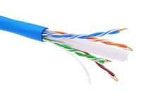Кабель информационный неэкранированый U/UTP 4х2 кат.6 LSZH син. DKC RN6UULS3BL