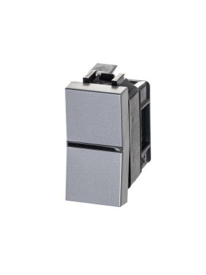 Выключатель 1-кл. 1п 1мод. СП Zenit 16А IP20 с клавишей серебр. ABB 2CLA210100N1301