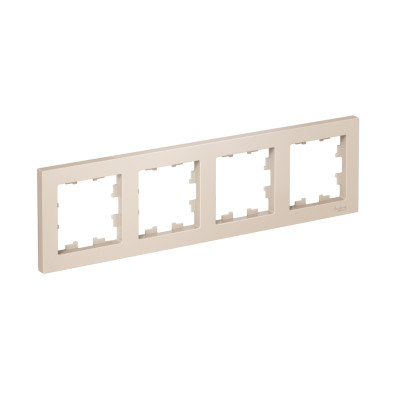 Рамка 4-м AtlasDesign универс. беж. SE ATN000204