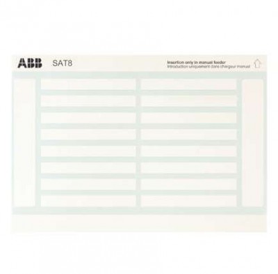 Маркировка для клемм 9х5.8мм SAT6 (уп.240шт) ABB 1SNK900615R0000