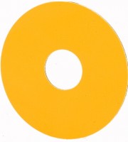 Знак аварийная остановка D=90мм могут быть помечены M22-XAK- желт. EATON 216469