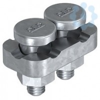 Клемма крепежная для проволоки двойная 5002 DIN-FT OBO 5304202