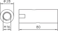 Наконечник изол. токоотвода isCon IN connect OBO 5408024