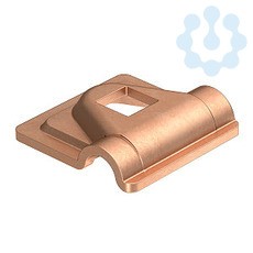 Зажим крепежный для проволоки 249 8-10 CU-OT OBO 5311530