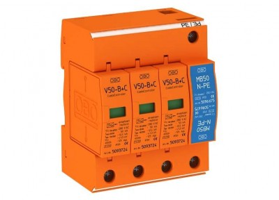 Молниеразрядник VC50-B+C 1+NPE V280 OBO 5093653