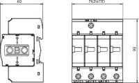 Разрядник 4-полюсн. V50-B+C 4 OBO 5093631