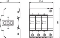 Молниеразрядник V50-B+C 3+NPE 3-полюсн. OBO 5093654