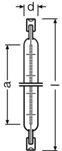 Лампа галогенная ITT 350W 235V-0170 R7S OSRAM 4008321204219