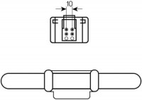 Лампа люминесцентная компакт. CFL SQUARE 28W/835 GR10q 4P OSRAM 4050300816982
