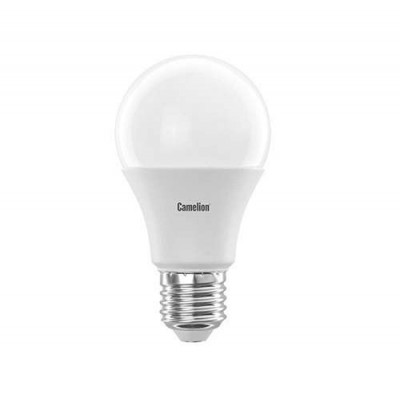 Лампа светодиодная LED12-A60/830/E27 12Вт грушевидная 3000К тепл. бел. E27 1055лм 220-240В Camelion 11285