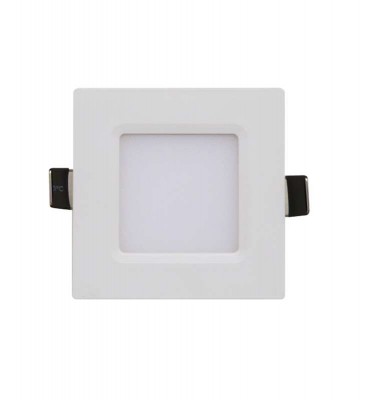Светильник ДВО (квадрат) SLP-eco 3Вт 230В 4000К 210лм 86х86х23мм бел. IP40 IN HOME 4690612007144