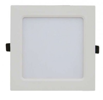 Светильник ДВО (квадрат) SLP-eco 8Вт 230В 4000К 560Лм 108х108х23мм бел. IP40 IN HOME 4690612007151