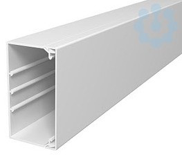 Кабель-канал безгалогеновый WDKH 60х110х2000мм WDKH-60110LGR ABS-пластик свет. сер. (дл.2м) OBO 6175472