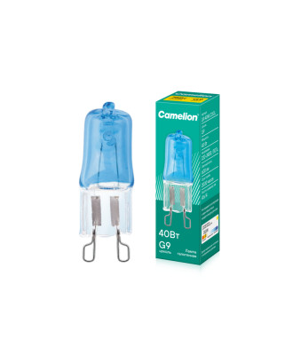 Лампа галогенная G9 40Вт G9 3500К 240В COOL Camelion 11467