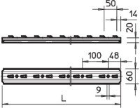 Стойка TP 3000мм TPSG 3000 FT OBO 6366093