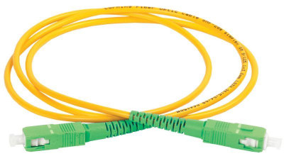 Патч-корд оптический коммутационный соединительный для одномодового кабеля (SM); 9/125 (OS2); SC/APC-SC/APC (Simplex) (дл.50м) ITK FPC09-SCA-SCA-C1L-50M