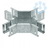 Ответвитель крестообразный горизонт. для лестн. лотка LTS K DD OBO 6074921