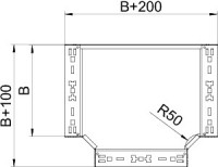 Секция Т-образная 85х600 RTM 860 FT OBO 6041690