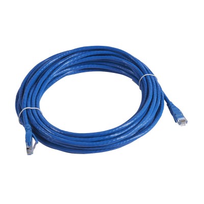 Шнур RJ-45 кат.6 неэкранированный ПВХ 10м Leg 039876