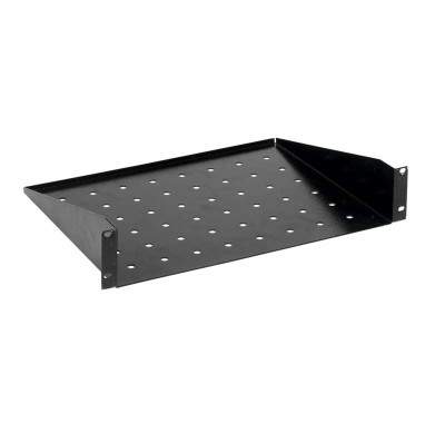 Полка консольная 19дюйм 1U Г=350мм черн. ITK RS105-350P