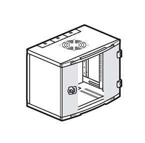 Шкаф XL VDI 6U 350х600х400 Leg 046200