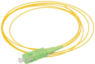 Пигтейл для одномодового кабеля (SM); 9/125 (OS2); SC/APC; LSZH (дл.1.5м) ITK FPT09-SCA-C1L-1M5