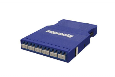 Кассета PPTR-CSS-1-6хDLC-SM/BL-BL (для опт. претерм. решений) 6 дуплексных портов LC/PC для одномод. кабеля син. корпус/синие порты Hyperline 236479