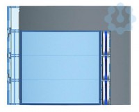 Панель лицевая модуля доп. кнопок вызова (3-4) 3 кнопки allstreet Leg BTC 352033