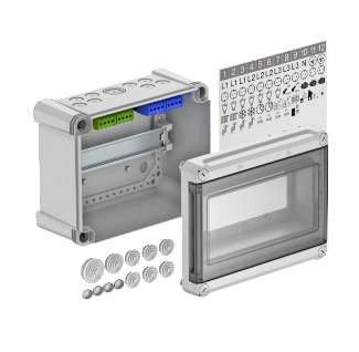 Щиток распред. 240х191х125 на 9 модулей с винтовыми клеммами SDB 09 PS OBO 2008808