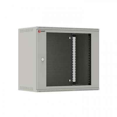 Шкаф телекоммуникационный настенный 9U (600х350) дверь стекло PROxima EKF ITB9G350E