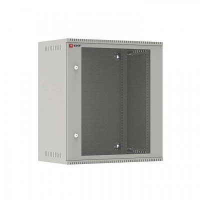 Шкаф телекоммуникационный настенный 12U (600х350) дверь стекло PROxima EKF ITB12G350E