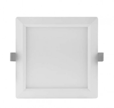 Светильник светодиодный DOWNLIGHT SLIM SQUARE тонкий ДВО 6Вт 3000К 420лм IP20 230В квадр. бел. LEDVANCE 4058075079212