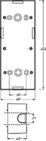 Коробка для открытого монтажа 3 поста future антрацит/черн. ABB 2CKA001799A0915
