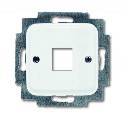 Плата центральная для 1-го разъема Modular Jack (артикулы 0210 0211 и 0219) Reflex SI альп. бел. ABB 2CKA001753A3833