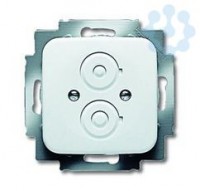 Рамка центральная Reflex SI с суппортом альп. бел. ABB 2CKA001710A1076