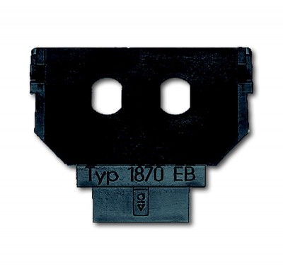 Суппорт (цоколь) для 2-х разъемов Simplex ST ABB 2CKA001764A0216
