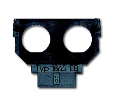 Суппорт (цоколь) для 2-х разъемов Twinax ABB 2CKA001764A0166