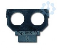 Суппорт (цоколь) для 2-х разъемов Twinax ABB 2CKA001764A0166