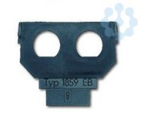 Суппорт (цоколь) для 2-х разъемов UHF ABB 2CKA001764A0109