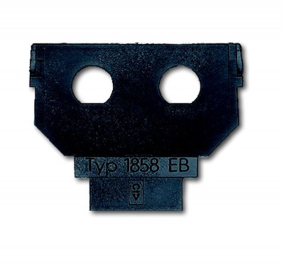Суппорт (цоколь) для 2-х штекеров BNC ABB 2CKA001764A0091