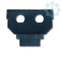 Суппорт (цоколь) для 2-х штекеров BNC ABB 2CKA001764A0091