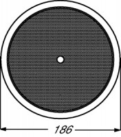 Решетка для громкоговорителя 8222 ЕВ металл Busch-AudioWorld ABB 2CKA008200A0014